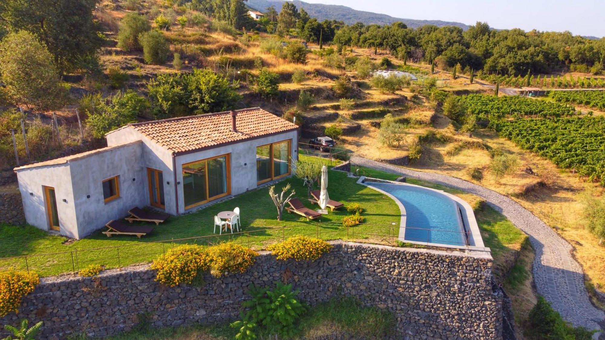 Monaci Delle Terre Nere Hotel Zafferana Etnea Eksteriør billede