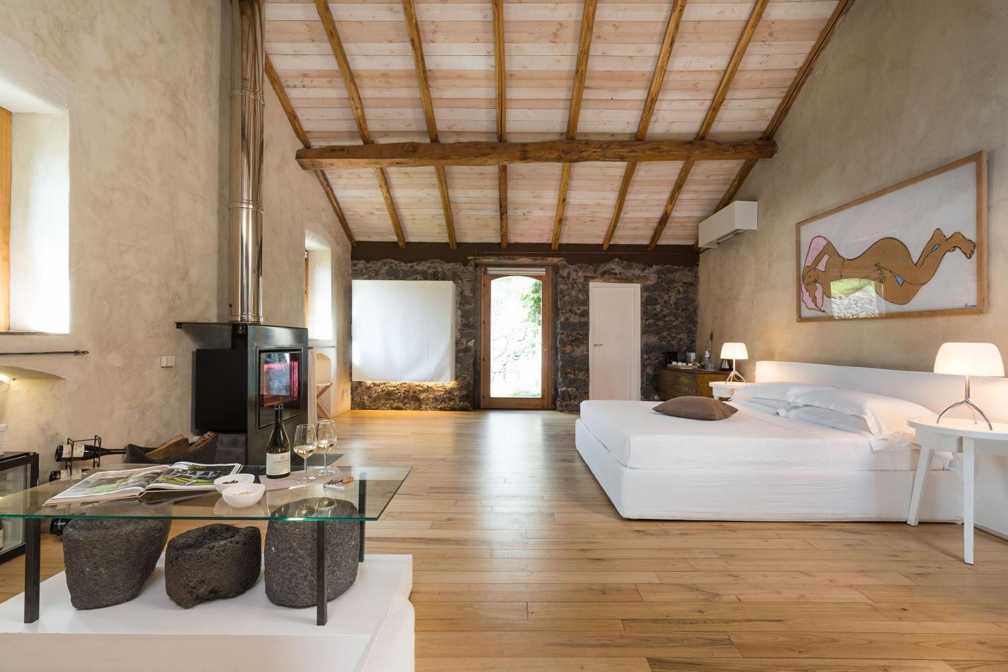 Monaci Delle Terre Nere Hotel Zafferana Etnea Eksteriør billede